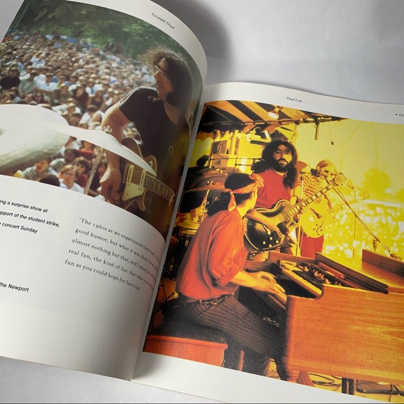 The GRATEFUL DEAD 1965-1990 Book Built to last 25 years of Fantail - Picture 10 of 11
